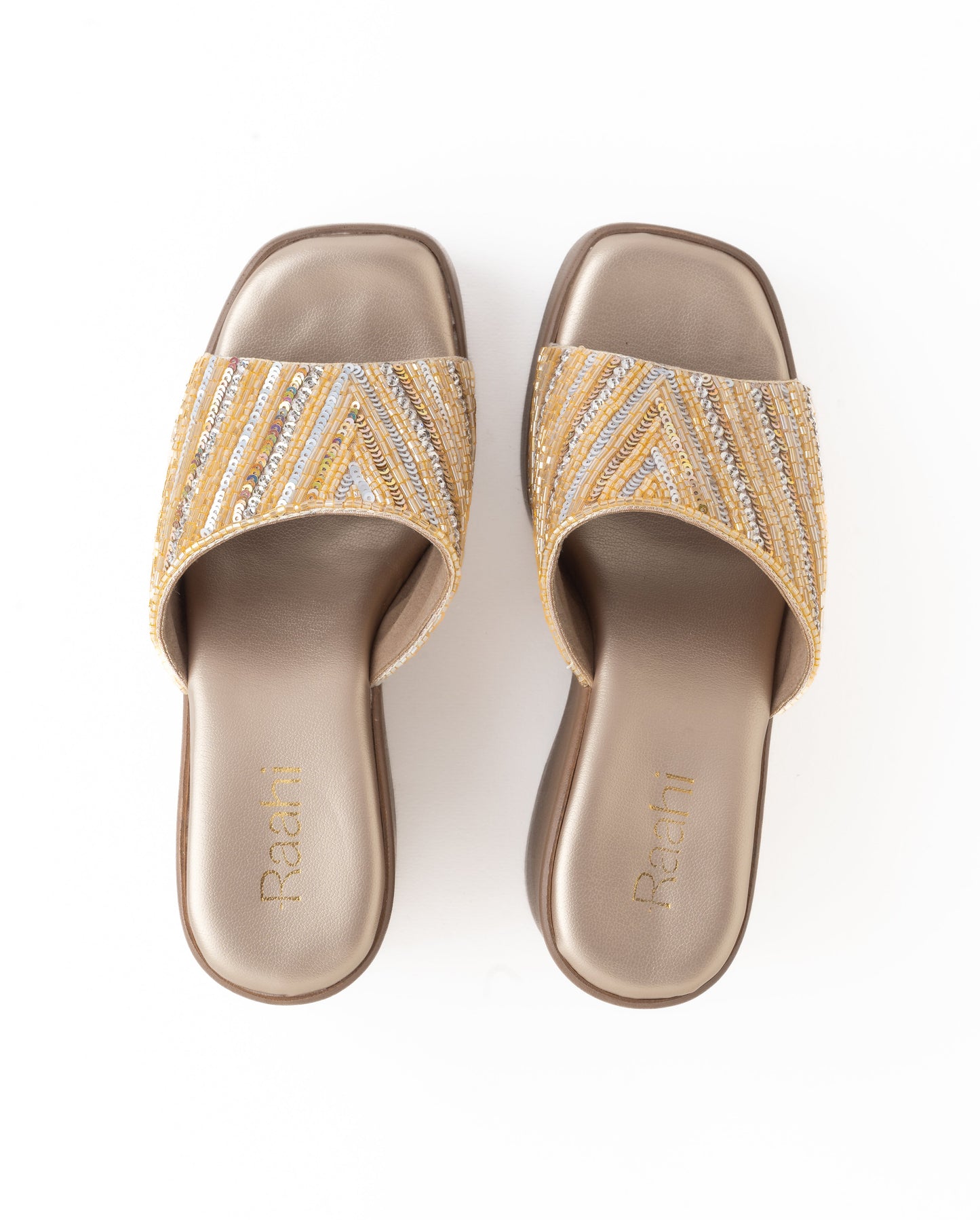 Shimmer Gold Wedge