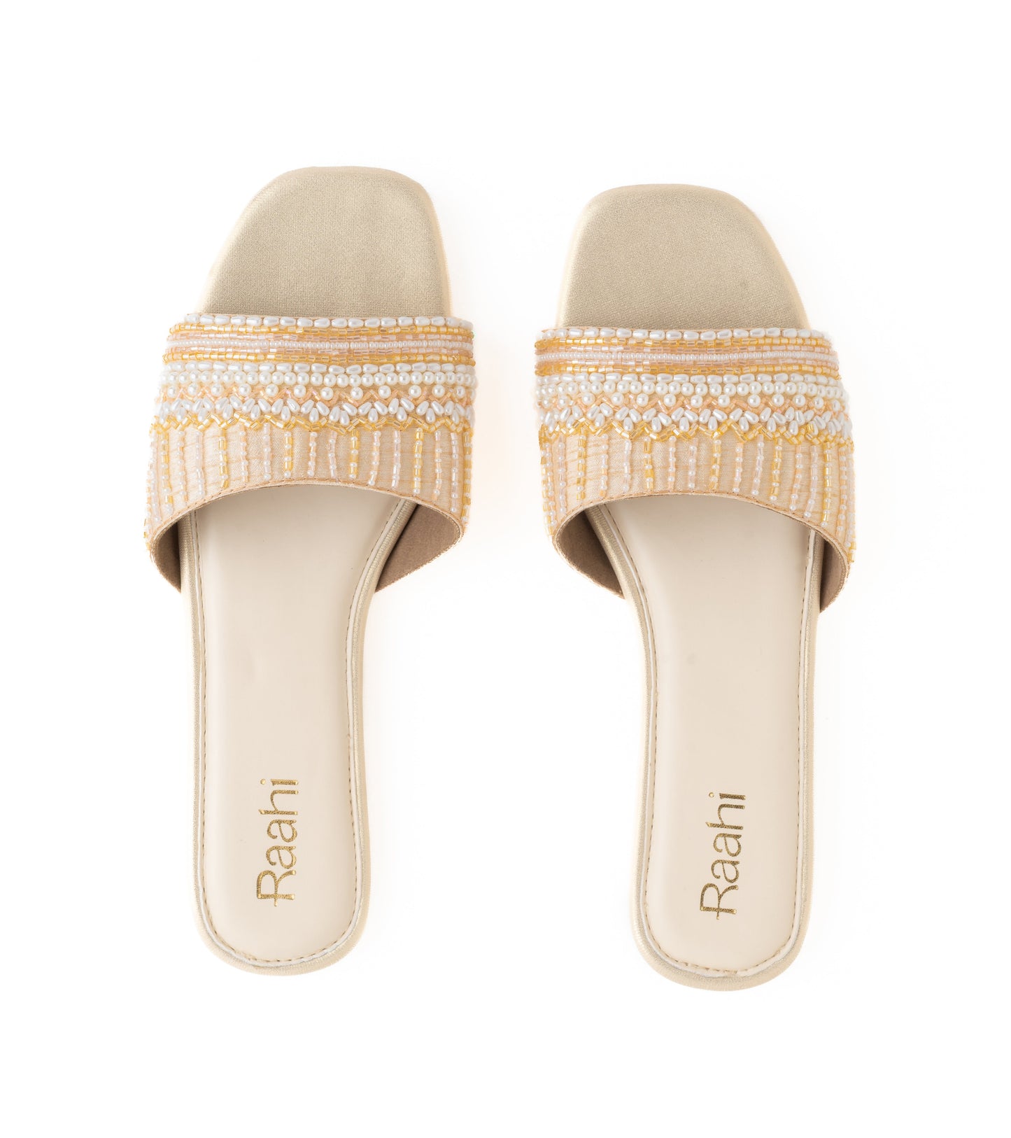 Shimmer Gold flats