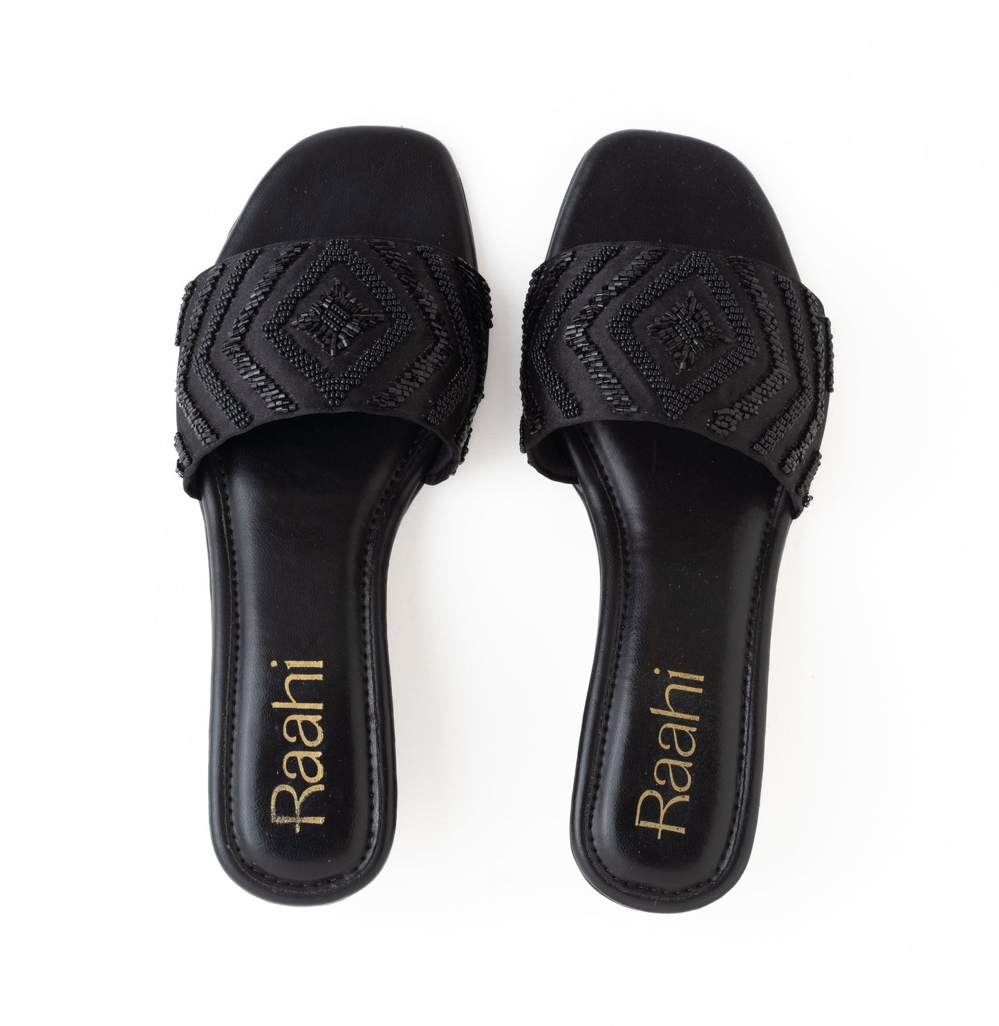 Square Black Wedge