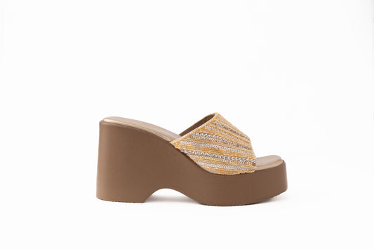 Shimmer Gold Wedge
