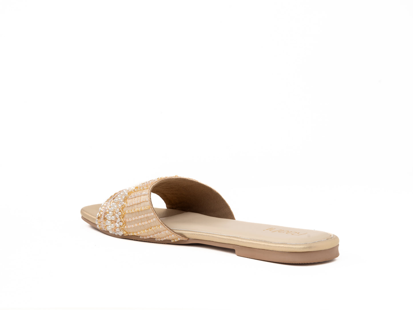 Shimmer Gold flats