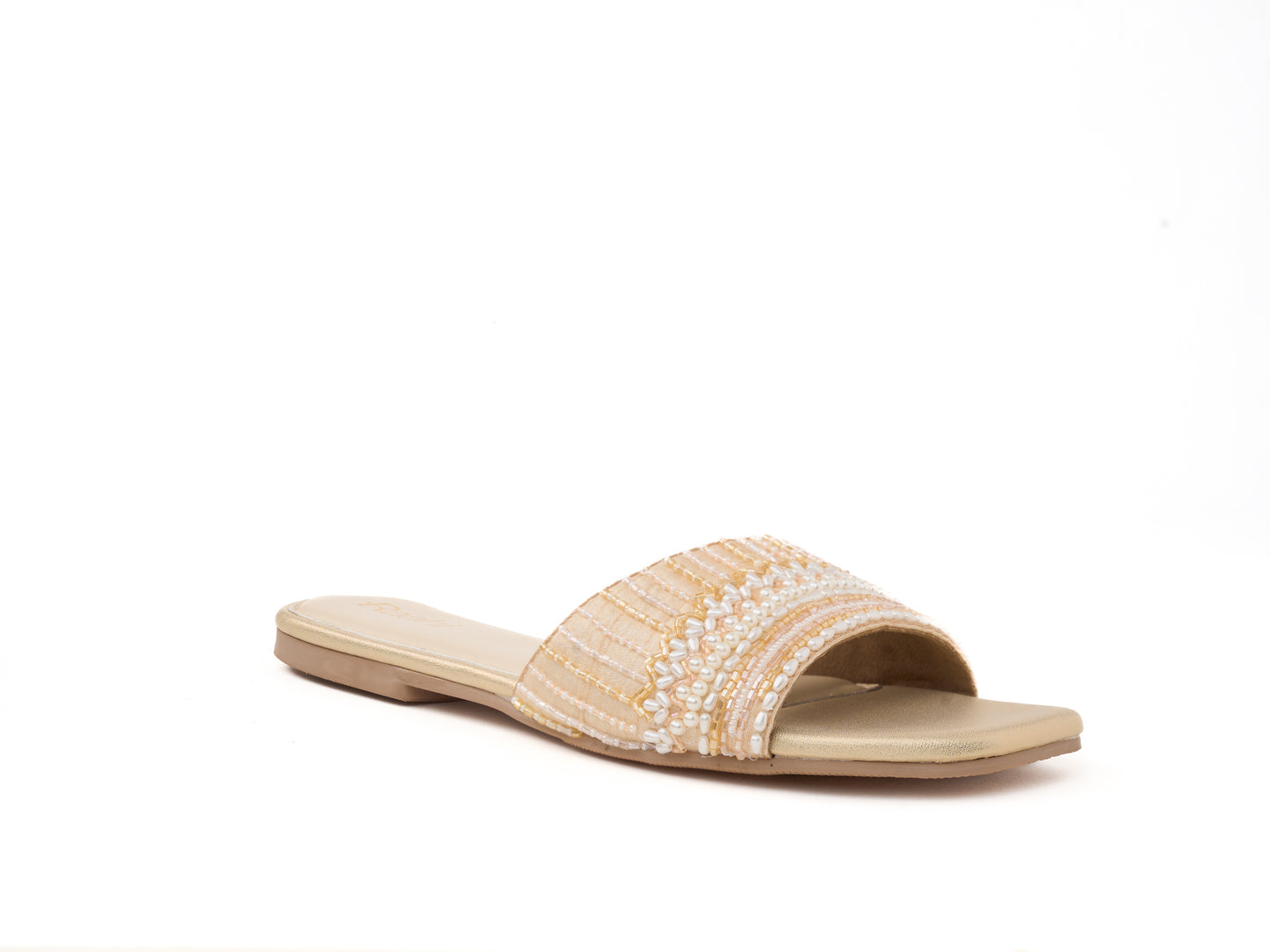 Shimmer Gold flats